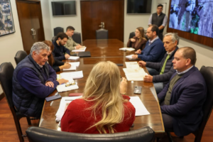 Rossana Chahla evaluó el avance de obras hidráulicas y acelera un plan de prevención de inundaciones