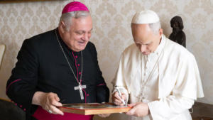 El presidente del Episcopado dio precisiones sobre la eventual visita de León XIV al país