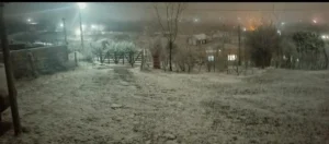 Las nevadas llegaron a Tafí del Valle: “Estamos con mucho frío”