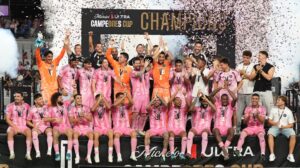 Inter Miami, con una noche histórica de Lionel Messi, venció 2-0 a Cruz Azul y se consagró campeón de la Campeones Cup