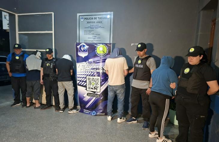 Nueve allanamientos en Tucumán: detuvieron a dos jóvenes por amenazar con armas en redes sociales y a otros dos por narcomenudeo