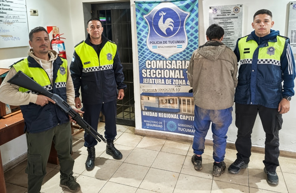 Cayó un peligroso prófugo: lo buscaban por homicidio y lesiones, y se escondía en un monte al sudoeste capitalino